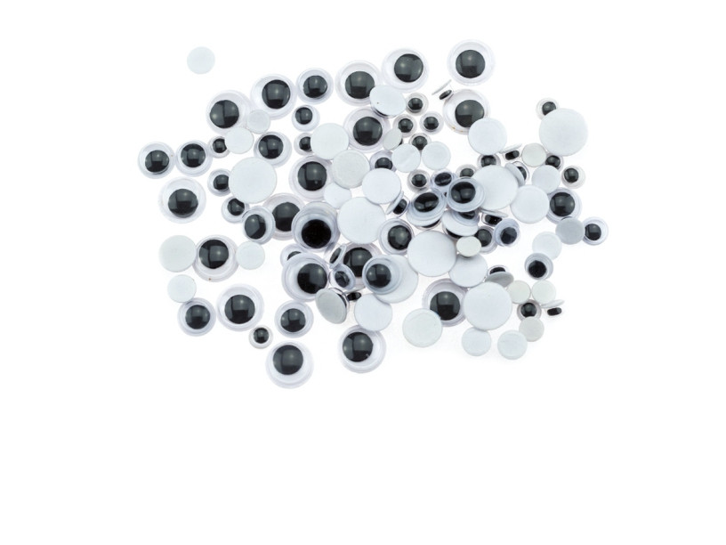 Ruchome oczka MIX 4,6,8,10mm (102szt) RO4 Brewis